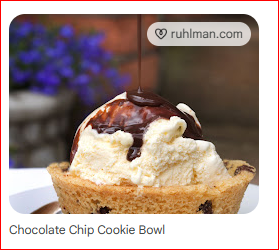 Chocolate Chip Cookie Bowl