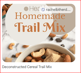 Deconstructed Cereal Trail Mix